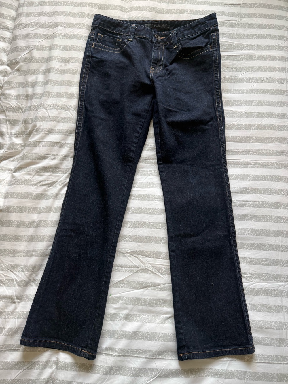 Calvin Klein Dark Indigo Flare Jeans